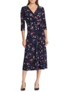 Lauren Ralph Lauren Petite Floral Fit-and-flare Dress