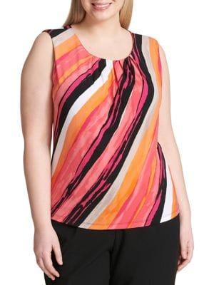 Calvin Klein Side Stripe Blouse