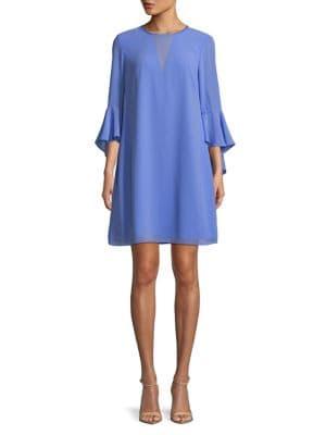 Vince Camuto Bell Sleeve Shift Dress