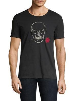 John Varvatos Skull Rose T-shirt
