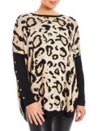 Joseph A Leopard-print Sweater