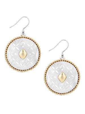 Lucky Brand Nouveau Americana Tribal Drop Earrings