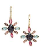 Kate Spade New York Crystal Multicolored Drop Earrings