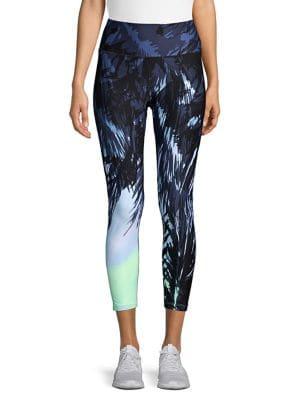 Calvin Klein Performance Palm-print Leggings