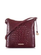 Brahmin Katie Top Zip Leather Crossbody Bag