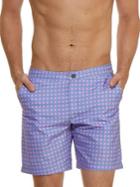 Dream Apparel Wicker-print Swim Trunks