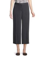 Jones New York High-rise Striped Culotte Trousers