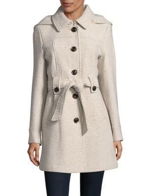 Gallery Textured Trench Coat