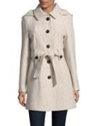 Gallery Textured Trench Coat