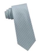 Calvin Klein Shimmer Check Silk Tie