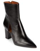Aquatalia Hallie Leather Pointed Toe Boots