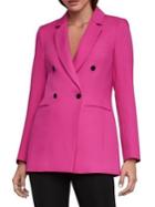 Bcbgmaxazria Relaxed-fit Double-breasted Blazer