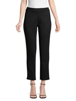 Kobi Halperin Sachar Metallic Side-stripe Ankle Pants