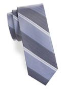Cole Haan Striped Silk-cotton Tie