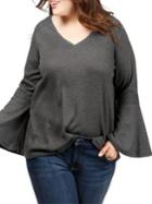 Lucky Brand Plus Plus Waffle Thermal Top