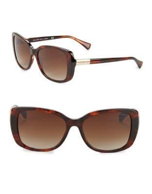 Ralph By Ralph Lauren Eyewear 57mm Oversized Cat Eye Sunglasses