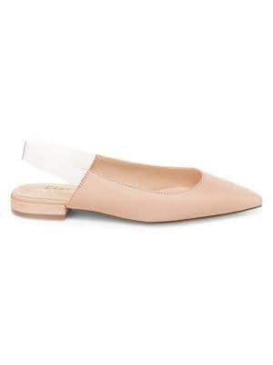 Nanette Lepore Faith Faux Leather Flats