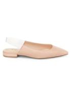Nanette Lepore Faith Faux Leather Flats
