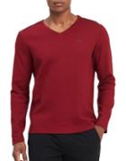 Calvin Klein Jacquard Cadet Cotton Sweater