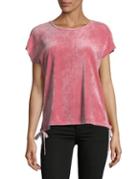 Two By Vince Camuto Velour Top