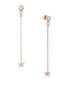 Michael Kors Celestial Crystal Star Drop Earrings