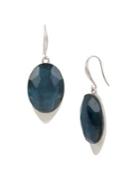 Robert Lee Morris Soho Blue Explosons Lage Stone Drop Earrings