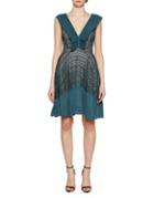 French Connection Orabelle Lace Fit-&-flare Dress