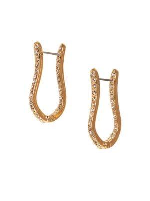 Vince Camuto Crystal Hinge Earrings