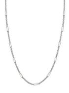Lord & Taylor Bar Sterling Silver Station Necklace