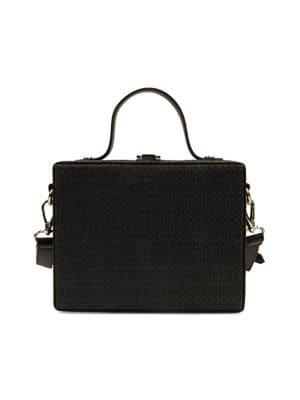 Circus By Sam Edelman Mini Evelynn Straw Box Bag