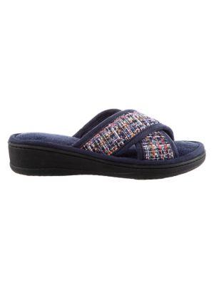 Isotoner Nikki Tweed X-slide Slippers