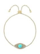 Effy 14k Yellow Gold, Diamond & Turquoise Necklace