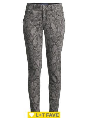 Democracy Snake-print Jeggings