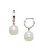 Honora Style Sterling Silver Fresh Water Pearl Drop Earrings