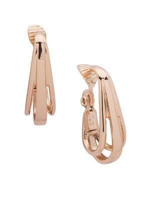Ak Anne Klein Classic Clip-on Earrings