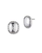 Judith Jack Crystal & Sterling Silver Stud Earrings