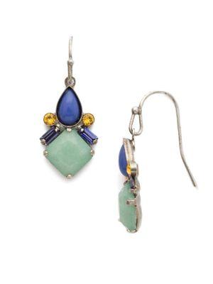 Sorrelli Moonlit Shores Cassia Swarovski Crystal Drop Earrings