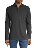 Boss Long-sleeve Cotton Polo