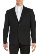 Kenneth Cole Reaction Wool-blend Two-button Jacket