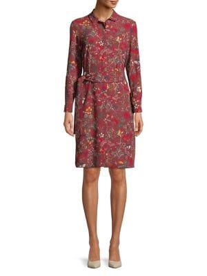 Marella Long Sleeve Shirt Dress
