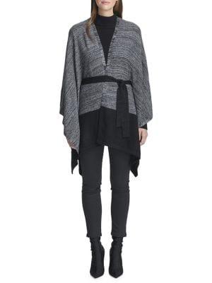 Calvin Klein Marled Tie Shawl