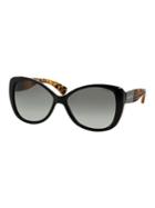 Ralph By Ralph Lauren Eyewear 58mm Butterfly Gradient Sunglasses, Ra5180