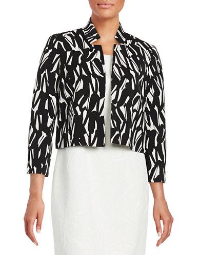 Nipon Boutique Abstract-print Cropped Jacket