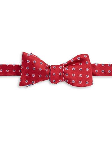 Brooks Brothers Reversible Patterned Silk Bow Tie