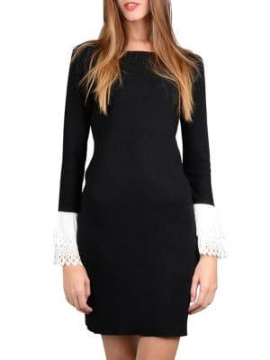 Molly Bracken Long-sleeve Sheath Dress