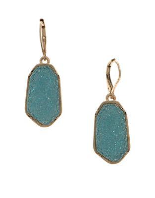 Lonna & Lilly Two-toned Drop Earrings