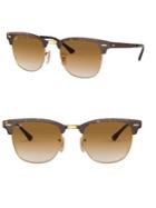 Ray-ban 21mm Logo Clubmaster Sunglasses