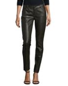 Blank Nyc Five-pocket Faux-leather Pants