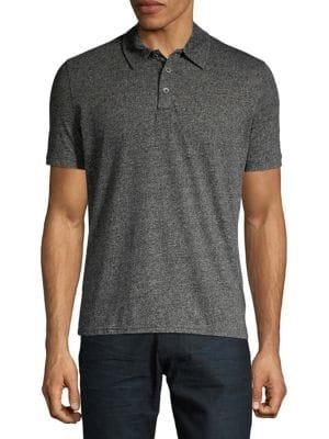 Black Brown Short-sleeve Polo Shirt