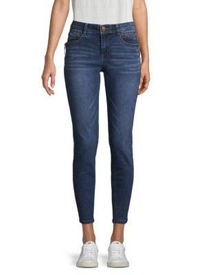 Democracy Zip Ankle Jeans